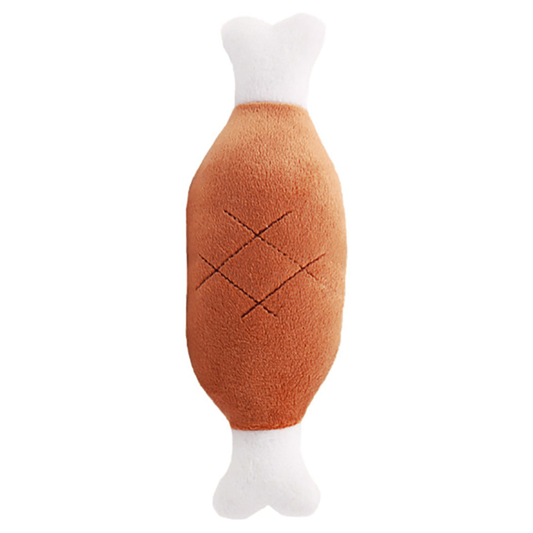 GoodDog Plush Vocal Pet Toy – Cartoon Fruit Design for Dogs & Cats
