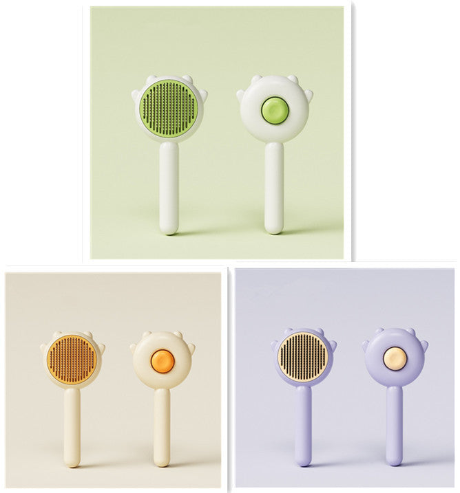 Pet Grooming Comb – Massage & Hair Removal Brush for Cats and Dogs