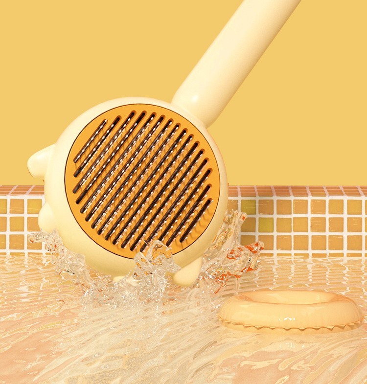 Pet Grooming Comb – Massage & Hair Removal Brush for Cats and Dogs