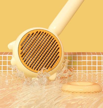 Pet Grooming Comb – Massage & Hair Removal Brush for Cats and Dogs