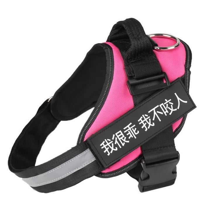 Personalized No-Pull Dog Harness – Reflective, Breathable, Adjustable Vest