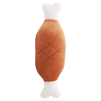 GoodDog Plush Vocal Pet Toy – Cartoon Fruit Design for Dogs & Cats